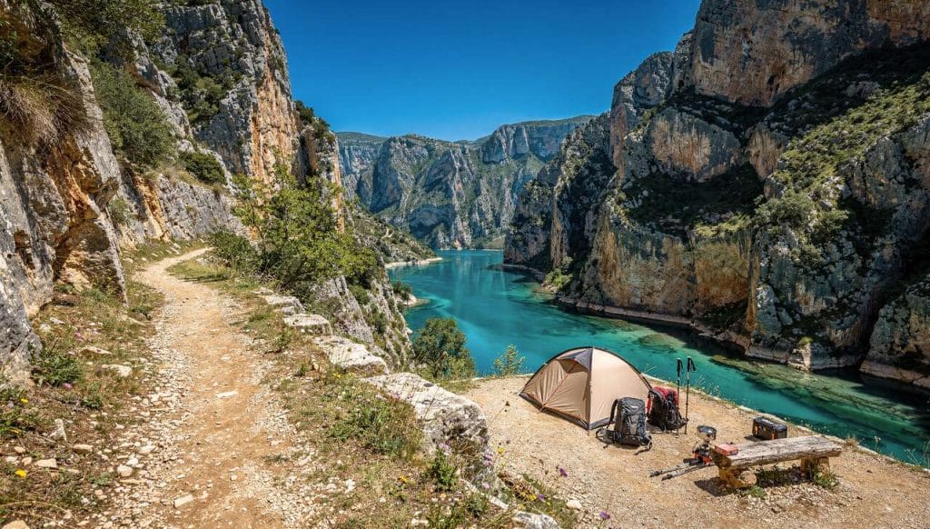 Rando-bivouac inoubliable aux gorges du Haut Verdon