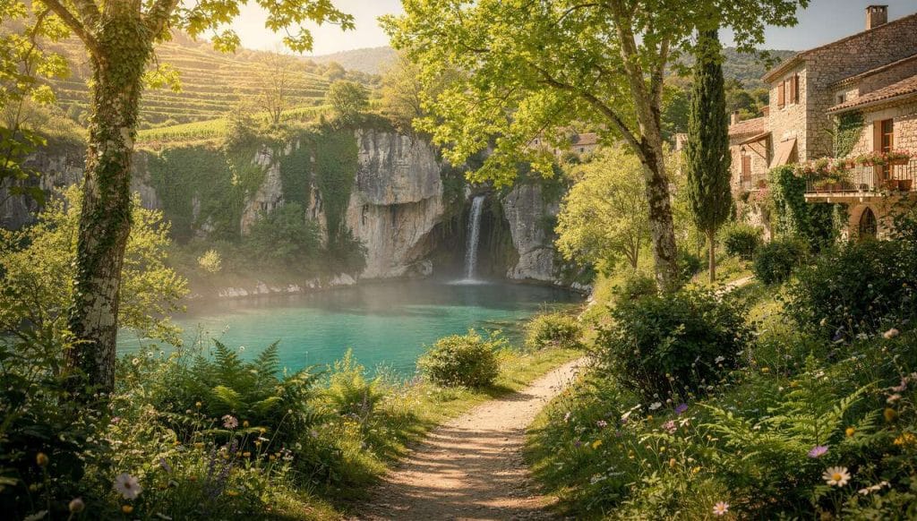 Randonnée à Saumane : découvrez le jardin secret de Fontaine-de-Vaucluse