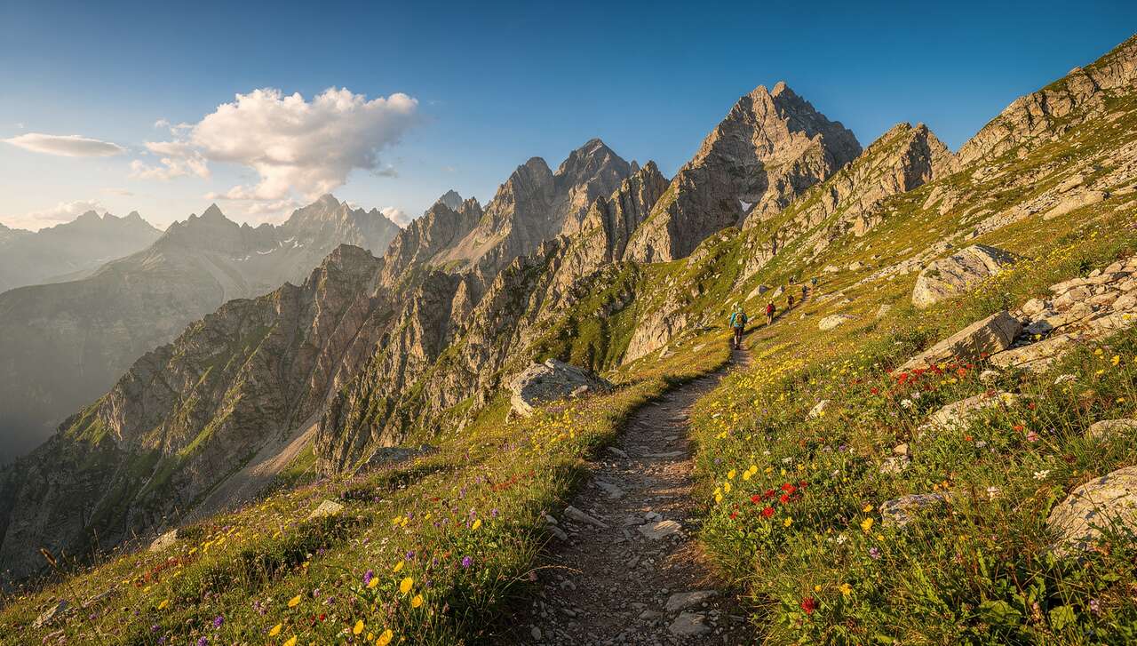 Randonnée spectaculaire : crêtes de Vars-Sainte-Catherine