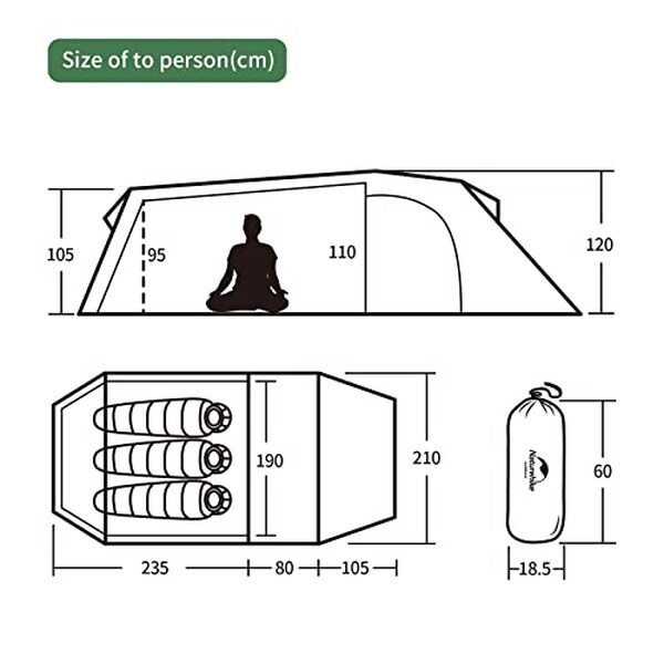 Découvrez notre avis sur la tente Naturehike Opalus 3P : une solution légère, spacieuse et accessible pour vos escapades en famille.