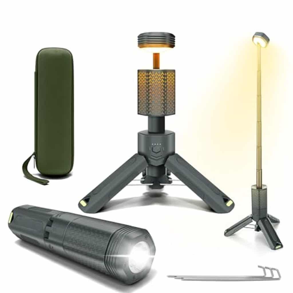 Test : lampe de camping Isunmea 10 500 mAh, pliable et étanche