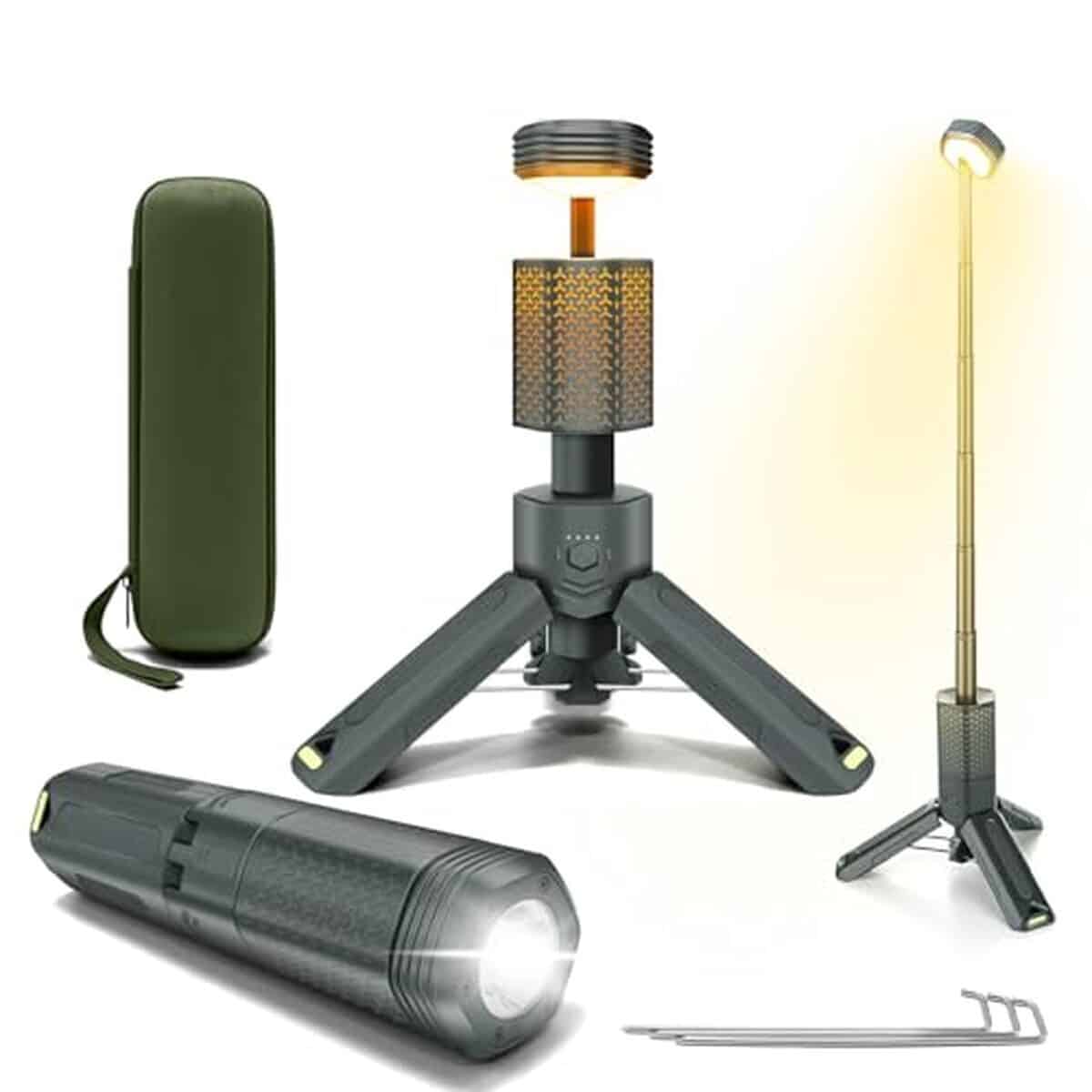 Test : lampe de camping Isunmea 10 500 mAh, pliable et étanche