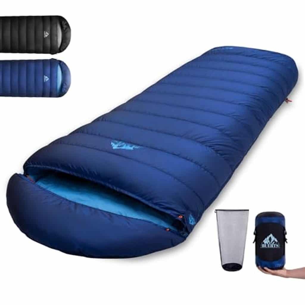 Test : sac de couchage Buerts en duvet pour 3 saisons