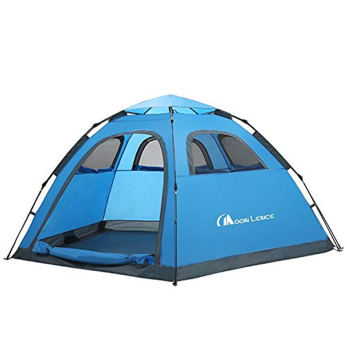 Test : tente Moon Lence instantanée pour famille 4-5 pers.