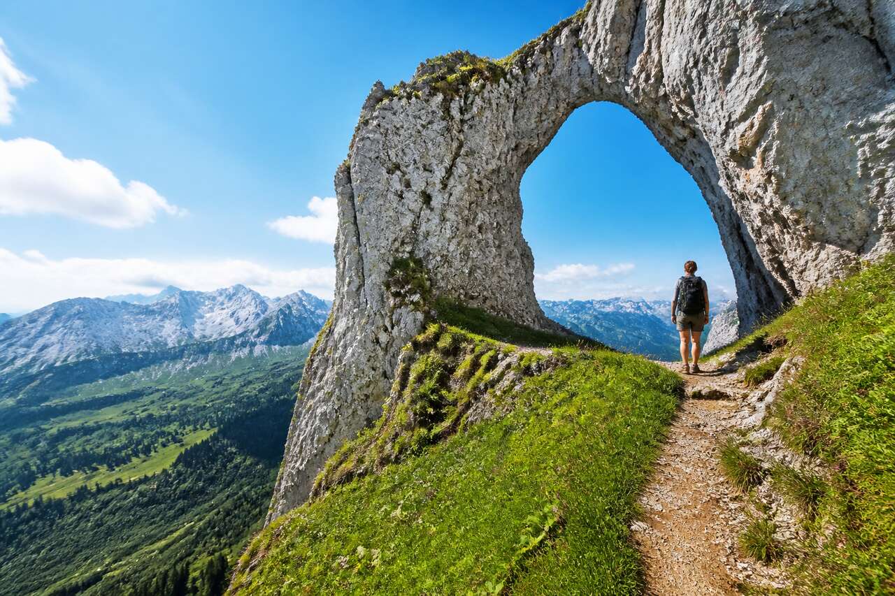 Randonnée épique au trou de la mouche dans les Aravis