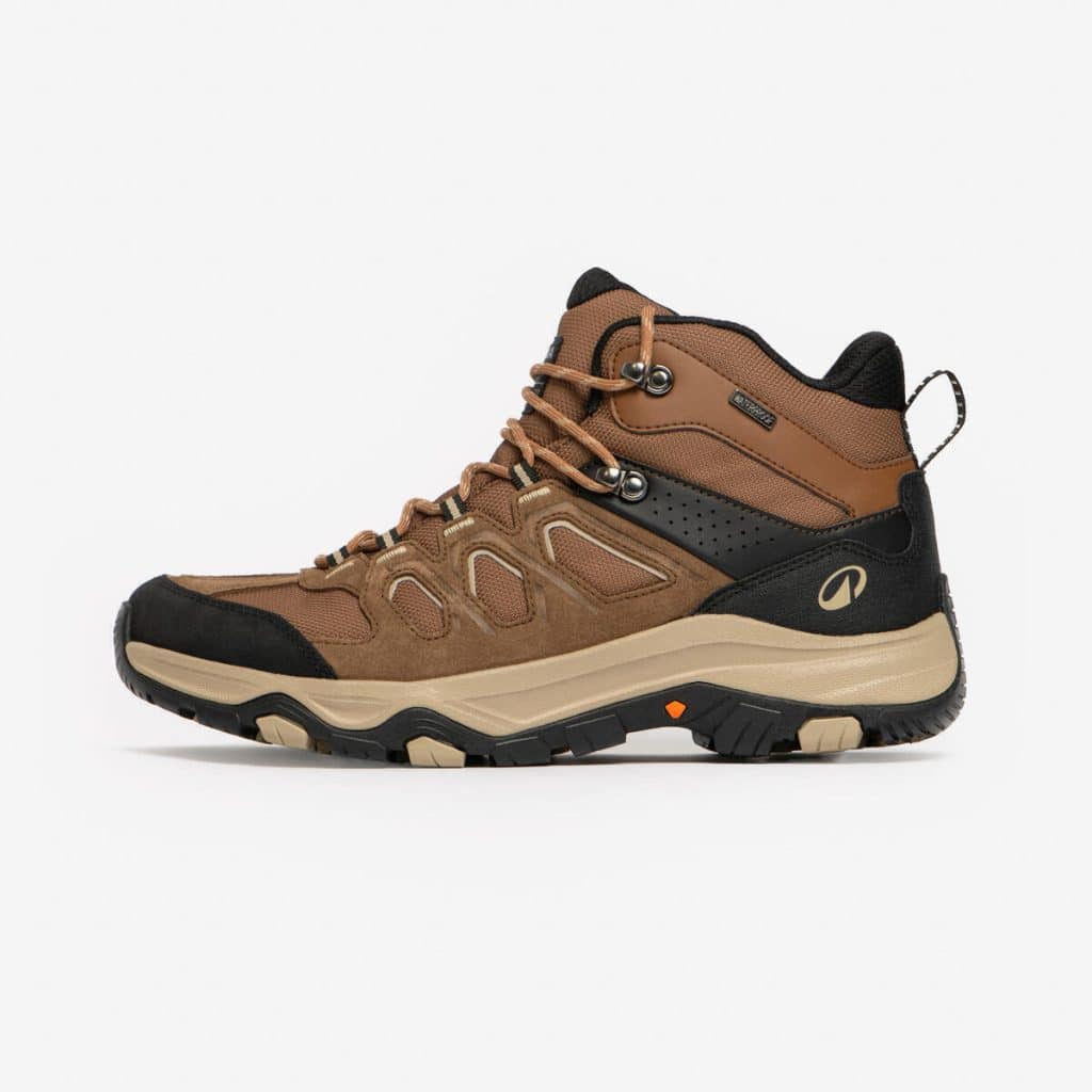 Test des chaussures de randonnée Decathlon MH500 marron imperméables