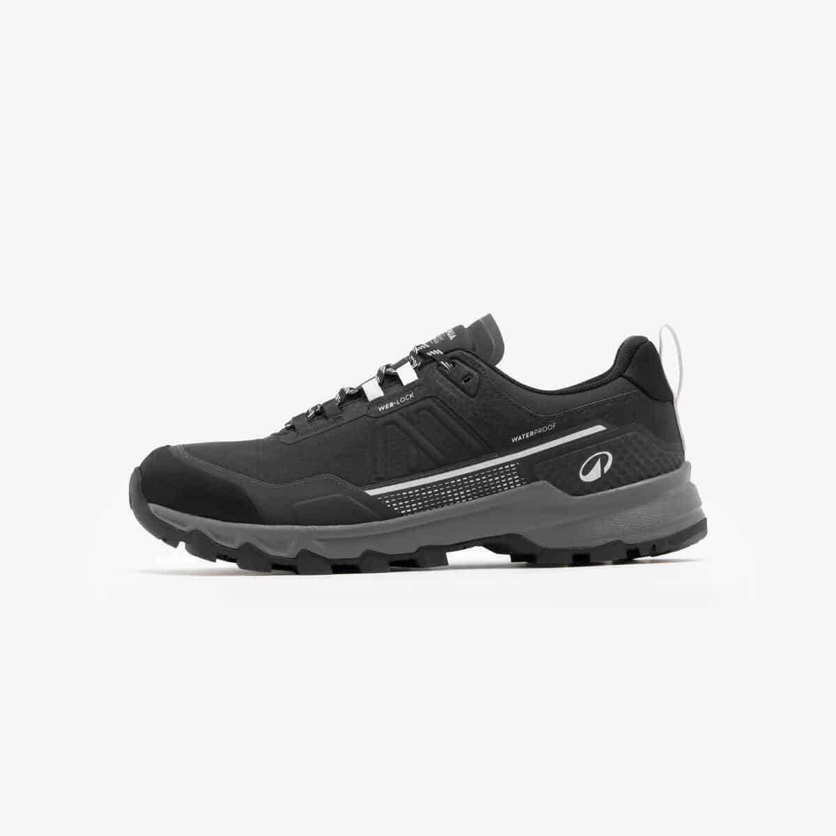 Test des chaussures de randonnée imperméables Decathlon MH500 Light noir