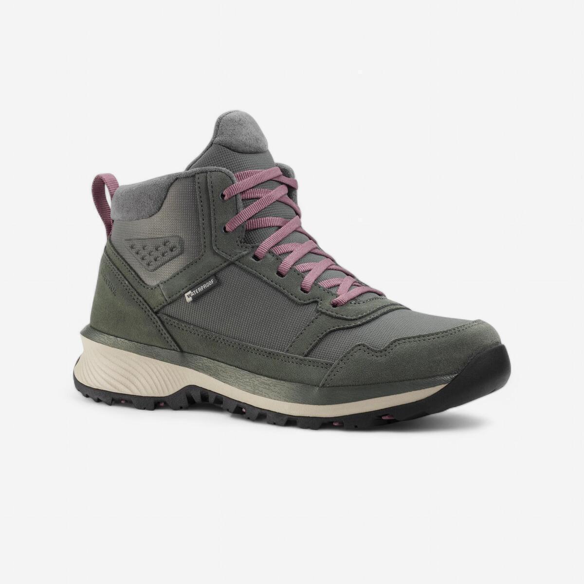 Test des chaussures de randonnée imperméables Decathlon NH500 cuir WP femme