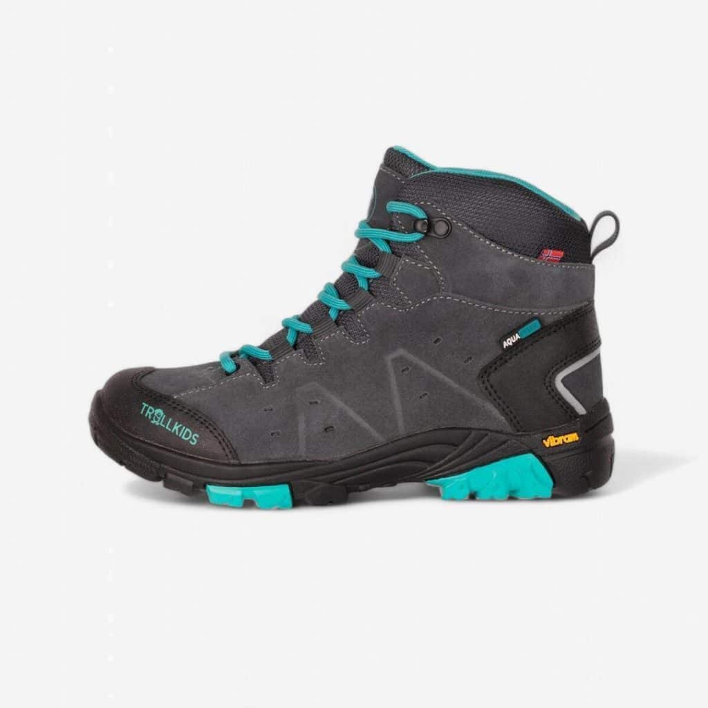 Test des chaussures de randonnée imperméables Decathlon Trollsteinen Hiker Mid gris/bleu