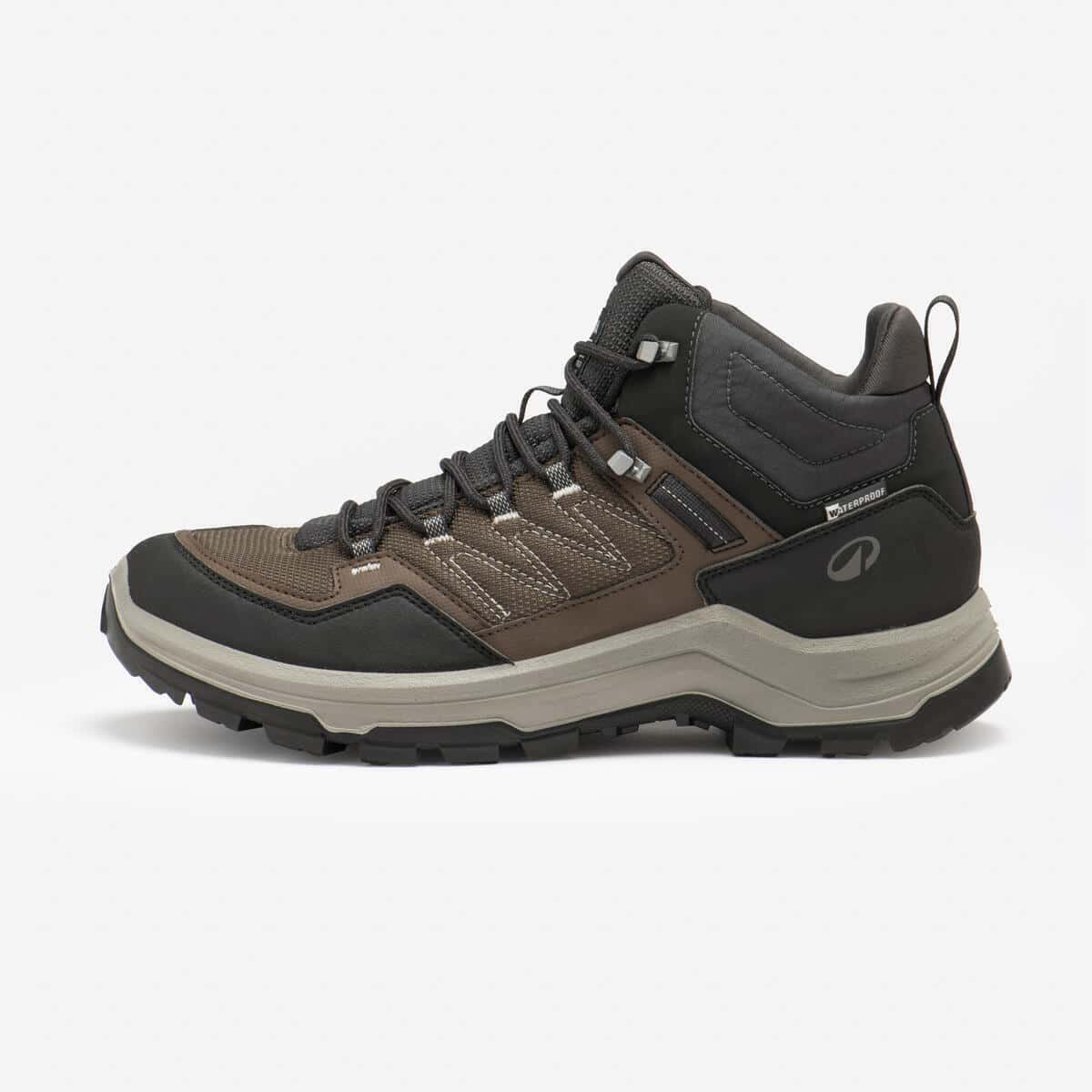Test des chaussures de randonnée imperméables homme Decathlon MH100 marron