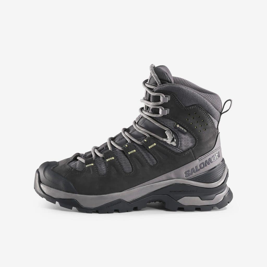 Test des chaussures trekking Salomon quest 5 gtx femme chez Decathlon