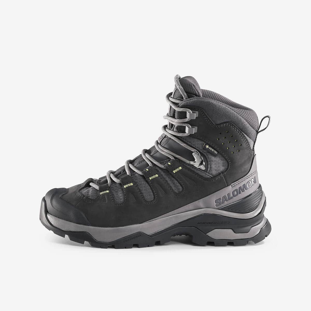Test des chaussures trekking Salomon quest 5 gtx femme chez Decathlon
