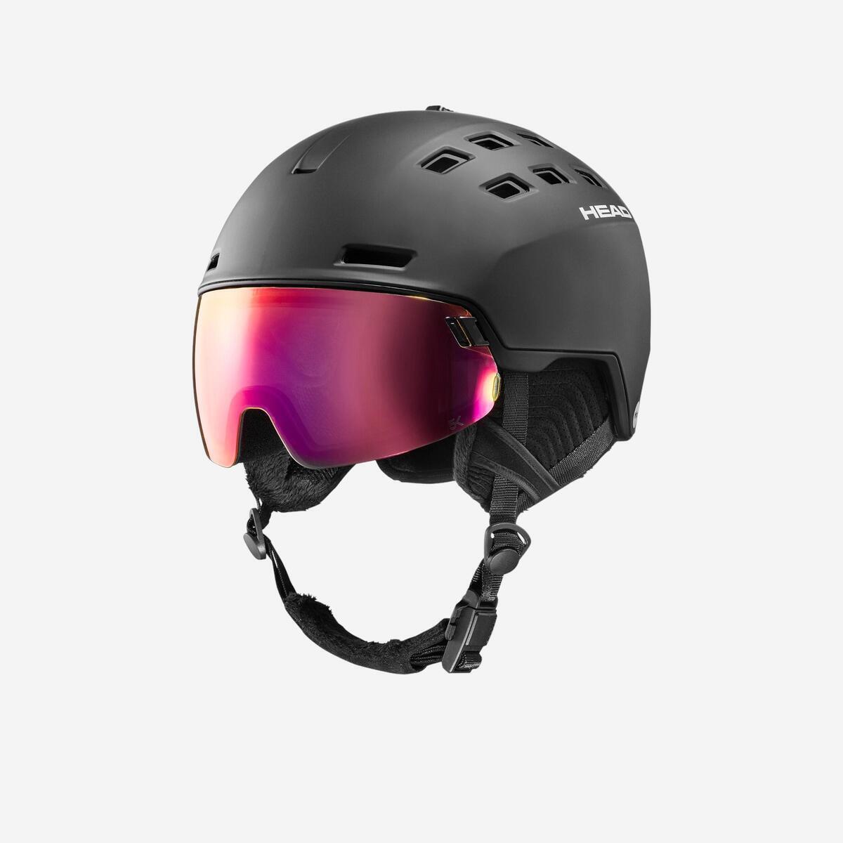 Test : casque de ski Head Radar MIPS noir chez Decathlon