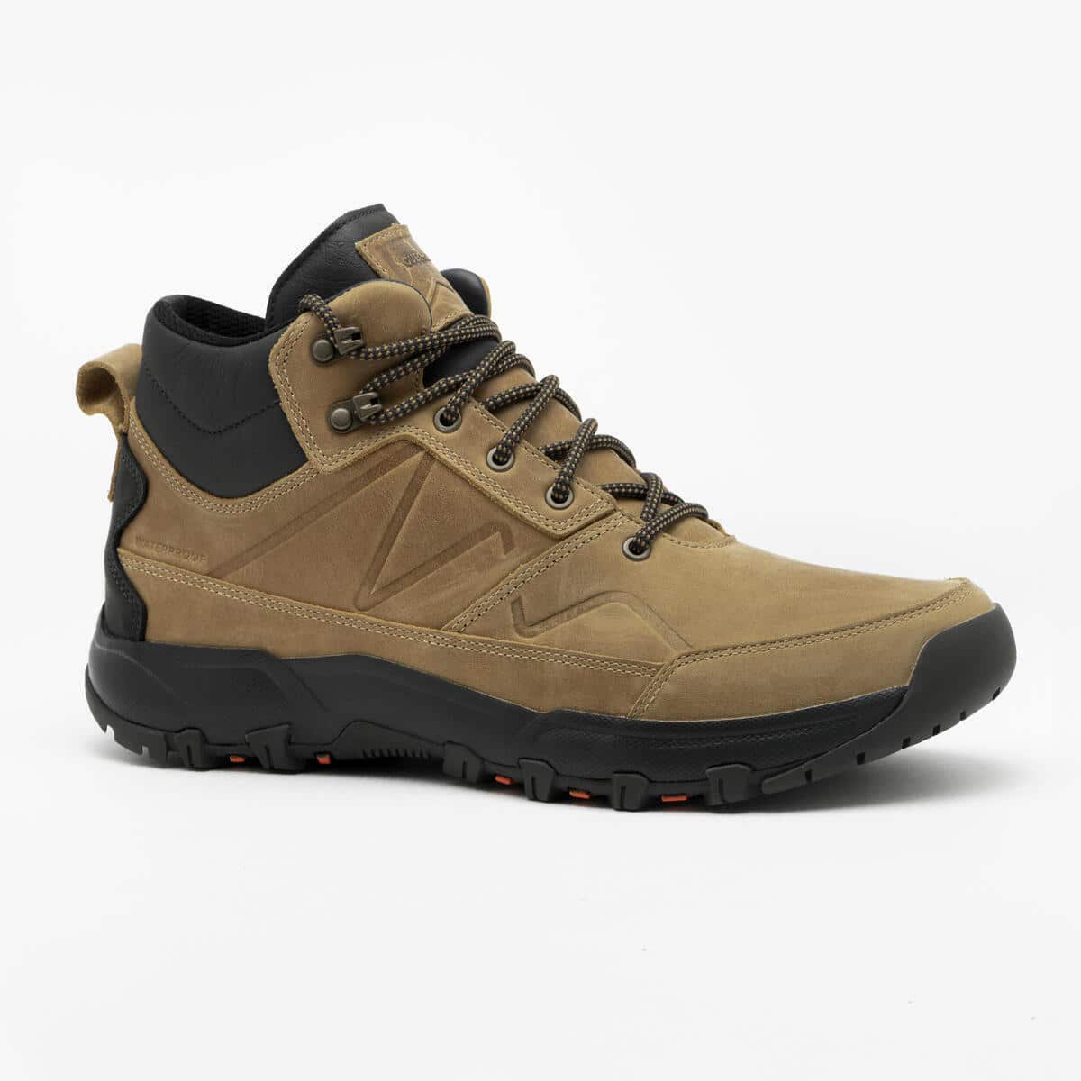 Test des chaussures de randonnée Decathlon NH500 cuir WP marron