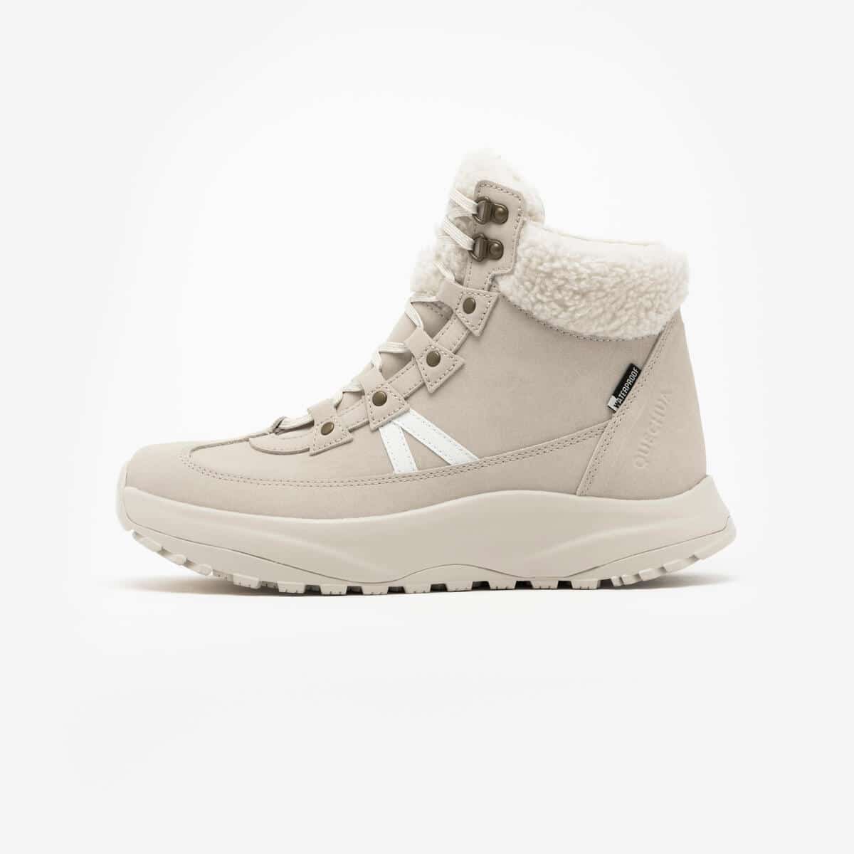 Test des chaussures de randonnée Decathlon NH500 mid cuir femme