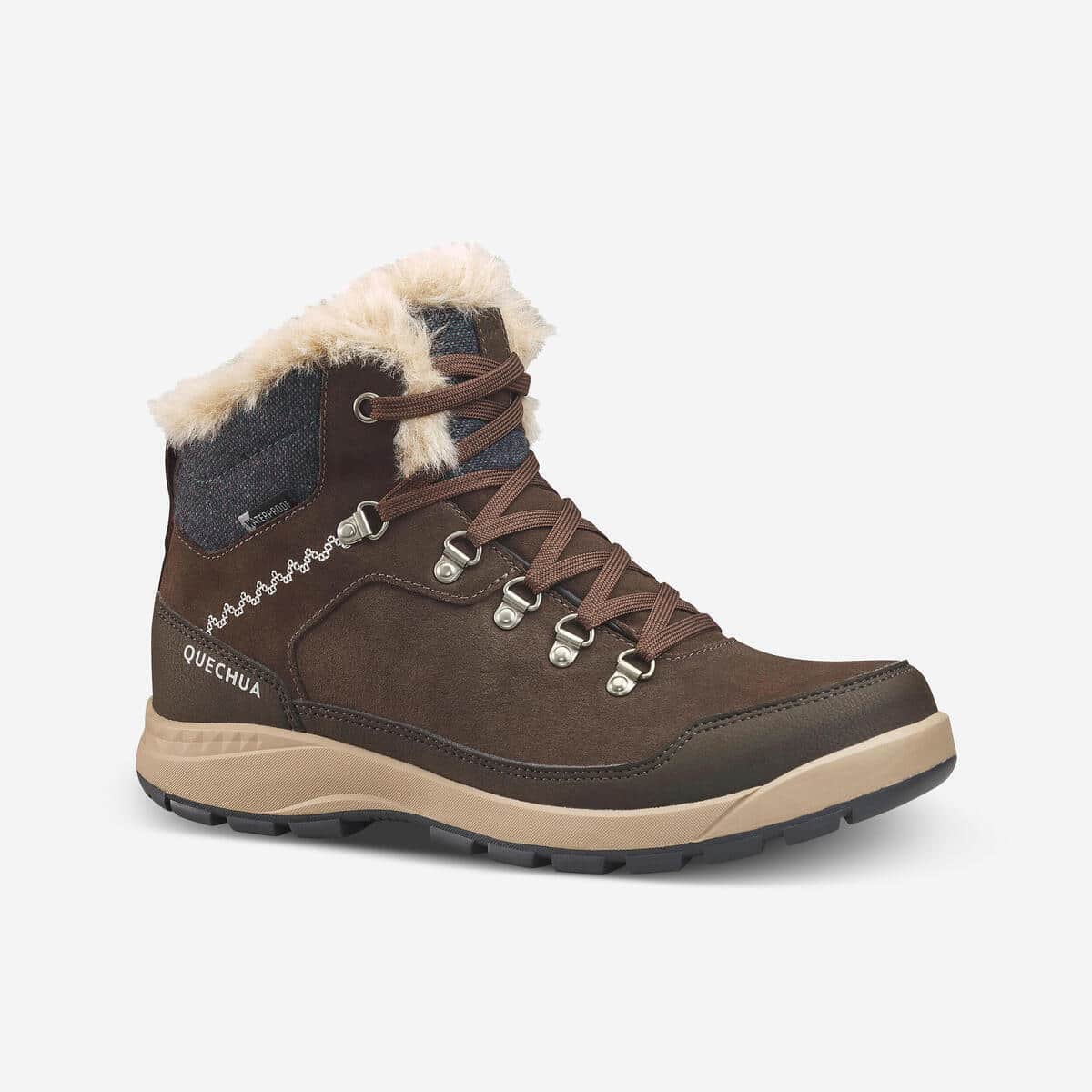 Test des chaussures Decathlon SH900 mid imperméables pour femme