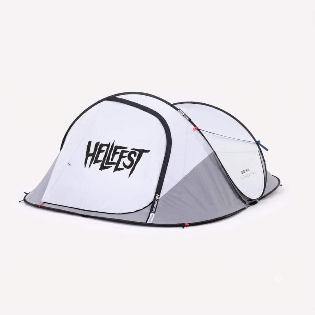 Test : tente Decathlon 2 Seconds Fresh & Black HellFest