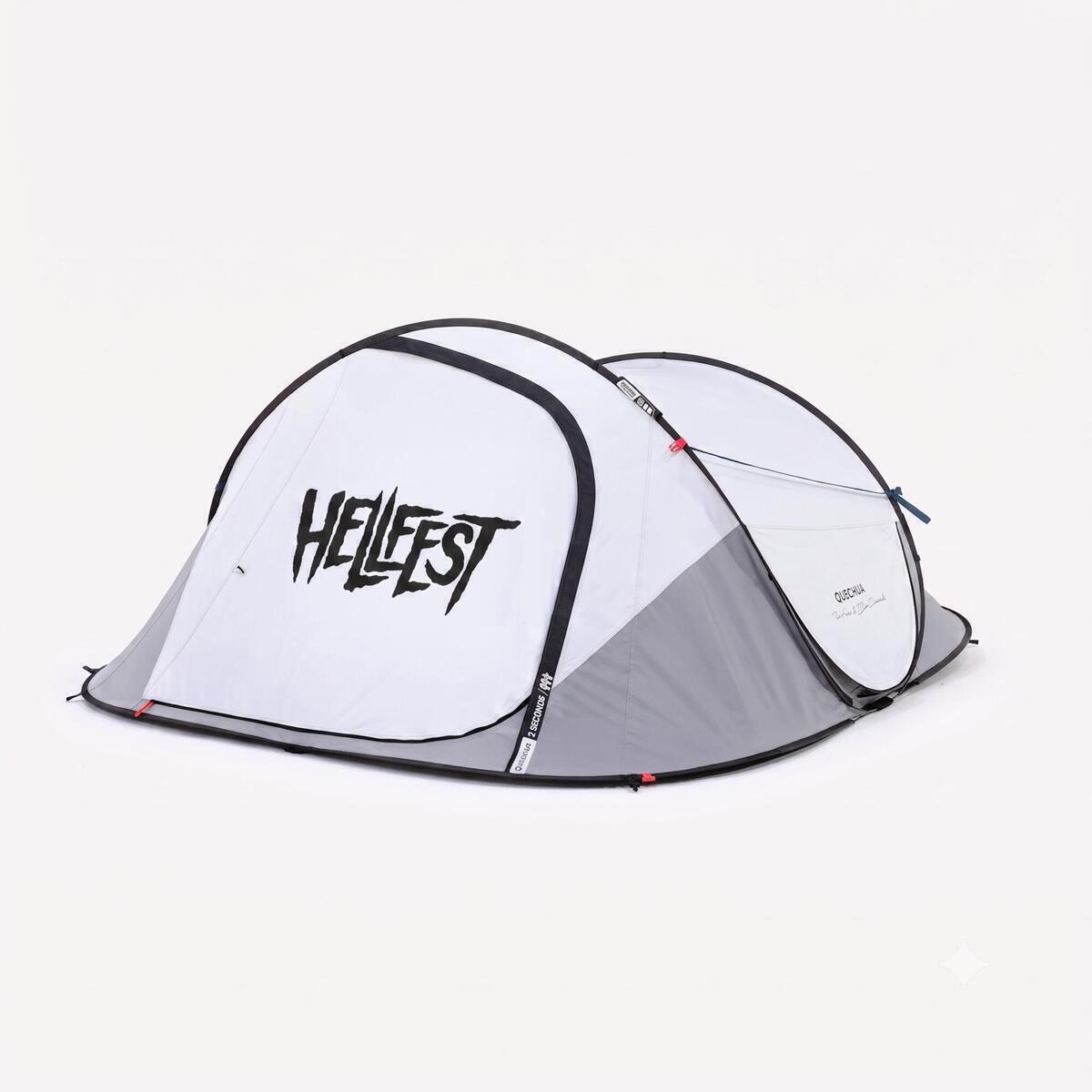 Test : tente Decathlon 2 Seconds Fresh & Black HellFest
